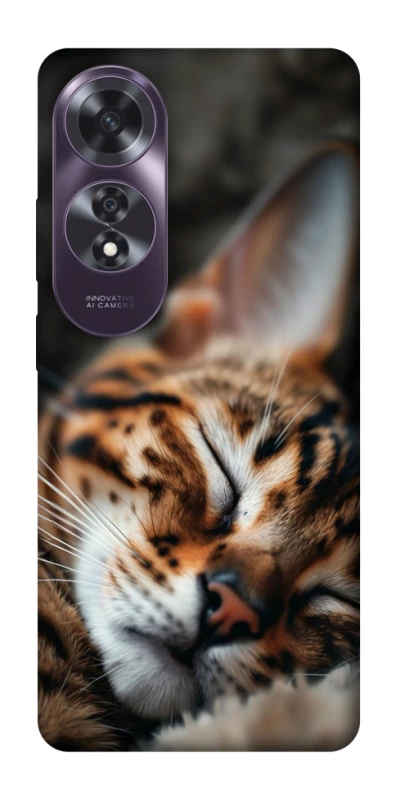 Чехол на Oppo A60 Cat paws фото 1 из 1