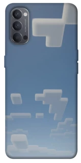 Чехол на Oppo Reno 4 Minecraft sky фото 1 из 1