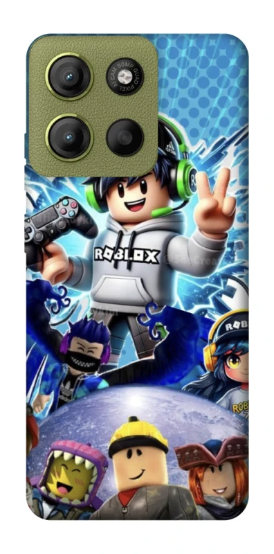 Чохол на Motorola Moto G15 4G Roblox collage ver.3 фото 1 з 1