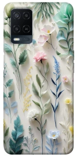 Чехол на Oppo A54 4G Floral design ver.3 фото 1 из 1