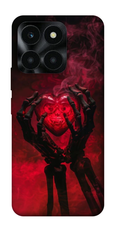 Чохол на Huawei Honor X6a Heart in the hands of a skeleton фото 1 з 1