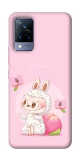 Чехол на Vivo V21 Mokoko Peach фото 1 из 1
