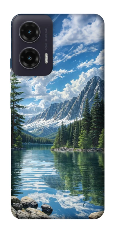 Чохол на Motorola Moto G35 River in the mountains фото 1 з 1