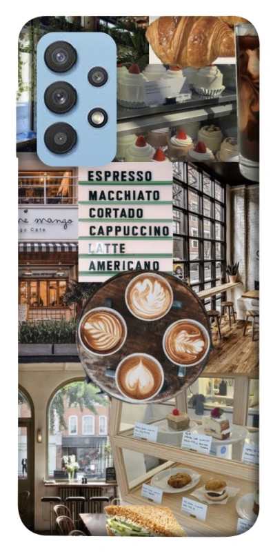 Чохол на Samsung Galaxy M32 Coffee collage ver.5 фото 1 з 1
