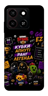 Чехол на ZTE Blade A35 4G Brawl Stars collage фото 1 из 1