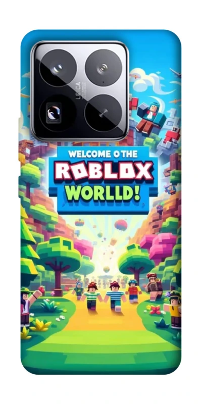 Чехол на Xiaomi 15 Pro Roblox World фото 1 из 1