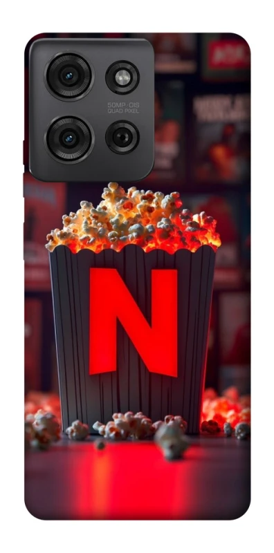 Чохол на Motorola Moto G75 Netflix and popcorn фото 1 з 1
