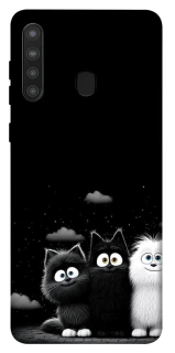Чохол на Samsung Galaxy A21 Three Cats фото 1 з 1