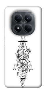 Чехол на Xiaomi Redmi Note 15 Pro 4G Tattoo ver.7 фото 1 из 1