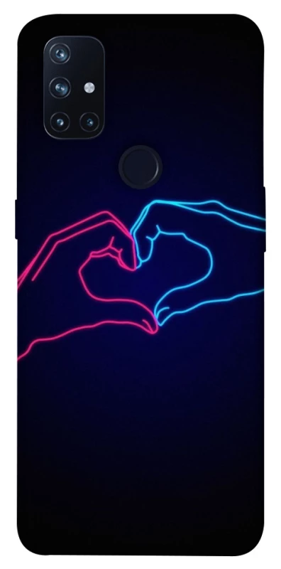Чохол на OnePlus Nord N10 5G Neon love фото 1 з 1