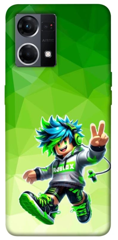Чехол на Oppo Reno 7 4G Roblox aesthetics ver.2 фото 1 из 1