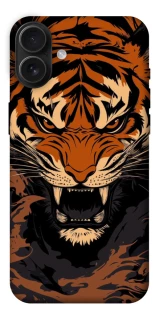 Чехол на Apple iPhone 16 Plus cool tiger фото 1 из 1