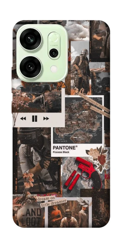 Чехол на Oppo Reno 14 PUBG Collage фото 1 из 1