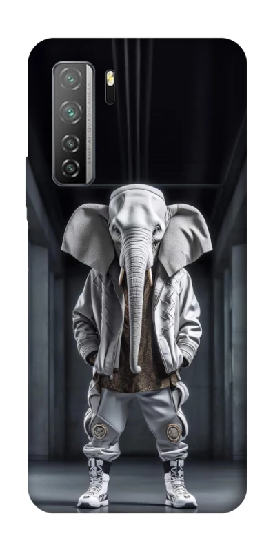 Чехол на Huawei Nova 7 SE Слон v2 фото 1 из 1