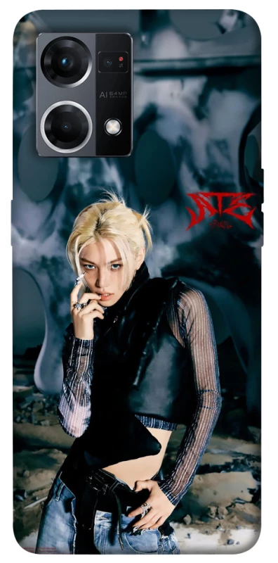 Чехол на Oppo Reno 7 4G Felix v2- Stray Kids фото 1 из 1