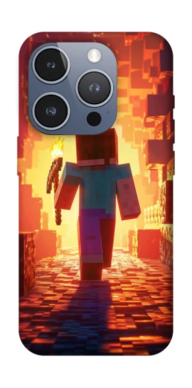 Чохол на Apple iPhone 16 Pro Minecraft adventure фото 1 з 1