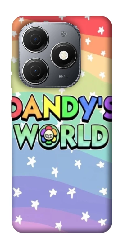 Чохол на TECNO Spark 20 Dandysworld rainbow stars фото 1 з 1