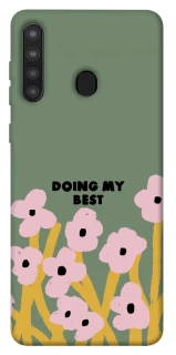 Чехол на Samsung Galaxy A21 Doing my best фото 1 из 1