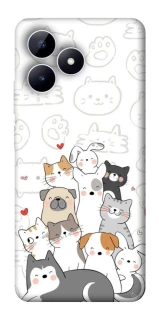 Чохол на Realme Note 50 5G Funny Pets фото 1 з 1