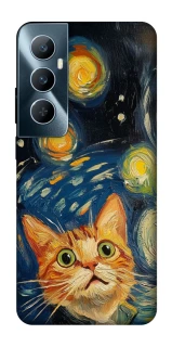 Чехол на Realme C65 4G paint cat фото 1 из 1