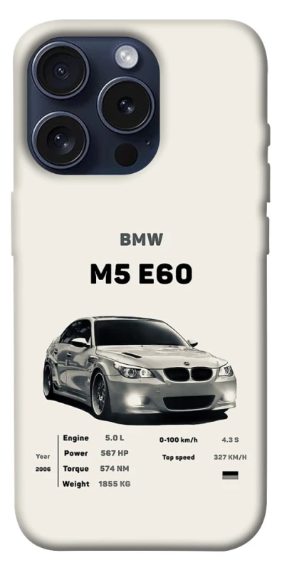 Чохол на Apple iPhone 15 Pro (6.1") BMW M5 E60 фото 1 з 1
