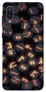 Чохол на Samsung Galaxy A02 Вогняні руни фото 1 з 1