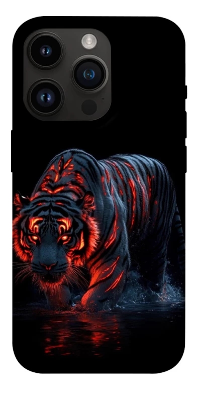 Чохол на Apple iPhone 14 Pro (6.1") fire tiger фото 1 з 1