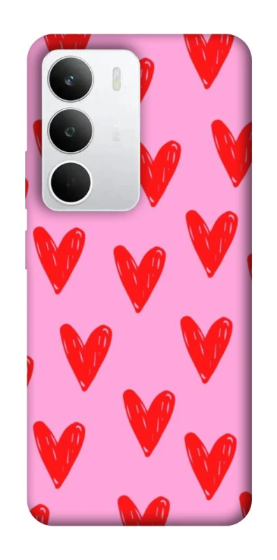Чохол на Realme C71 Red hearts 2 фото 1 з 1