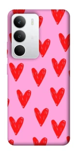 Чохол на Realme C71 Red hearts 2 фото 1 з 1