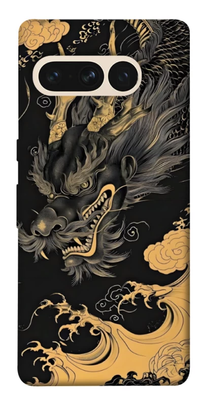 Чехол на Google Pixel 7 Pro gold dragon фото 1 из 1