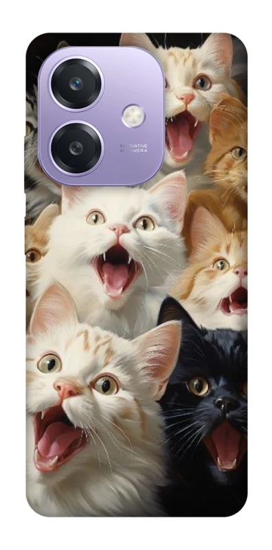 Чехол на Oppo A3 4G Коты фото 1 из 1