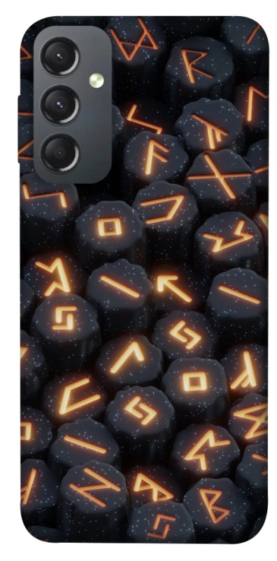 Чехол на Samsung Galaxy A24 4G Огненые руны фото 1 из 1