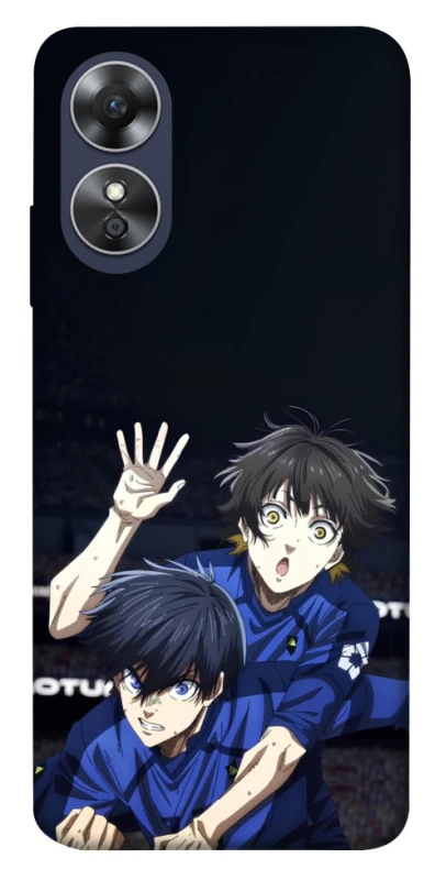 Чохол на Oppo A17 Blue Lock v2 фото 1 з 1