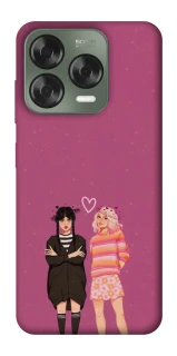 Чехол на ZTE Nubia V70 Design Raven & Rainbow Wednesday фото 1 из 1