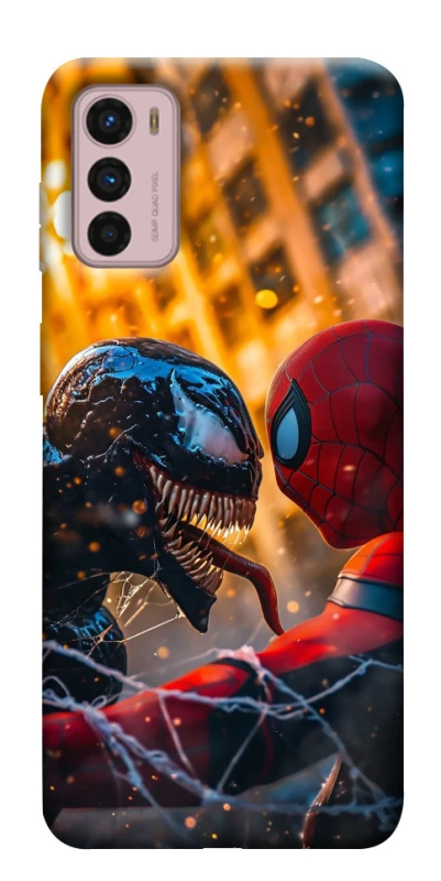 Чехол на Motorola Moto G42 Venom vs Spiderman фото 1 из 1
