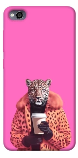 Чохол на Xiaomi Redmi 4a Леопард з кавою фото 1 з 1