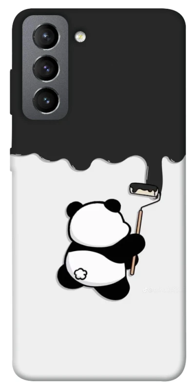 Чохол на Samsung Galaxy S21 FE Panda painter фото 1 з 1