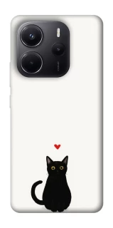 Чохол на Xiaomi Redmi Note 14 5G cat in love фото 1 Чохол на Xiaomi Redmi Note 14 5G cat in love фото 1 з 1