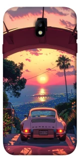 Чохол на Samsung J730 Galaxy J7 (2017) Porsche at sunset фото 1 з 1