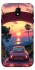 Чохол на Samsung J730 Galaxy J7 (2017) Porsche at sunset фото 1 з 1