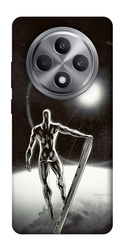 Чохол на Oppo Reno 12 F 4G Срібний серфер фото 1 з 1