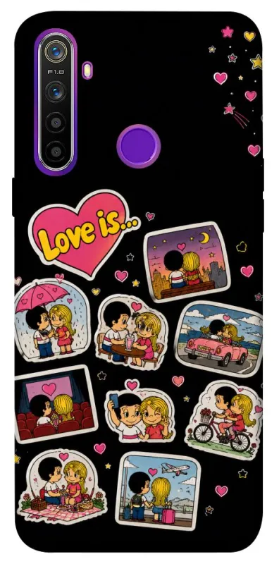 Чехол на Realme 5 Love is ver.3 фото 1 из 1