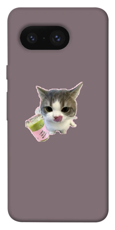 Чохол на Google Pixel 8 cat matcha фото 1 з 1