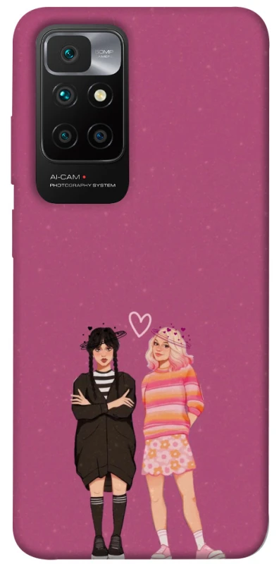 Чохол на Xiaomi Redmi 10 Raven & Rainbow Wednesday фото 1 з 1