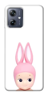 Чохол на Motorola Moto G54 Minimal Bunny Peek фото 1 Чохол на Motorola Moto G54 Minimal Bunny Peek фото 1 з 1