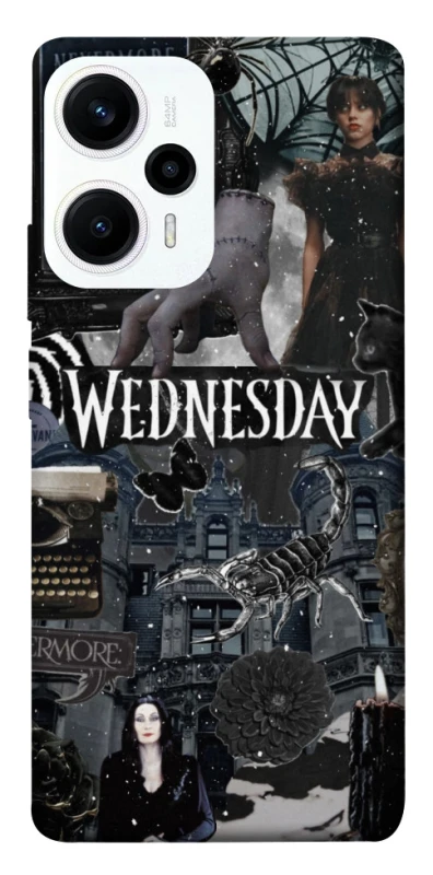 Чохол на Xiaomi Poco F5 / Note 12 Turbo Wednesday Collage ver.2 фото 1 з 1