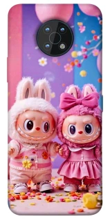 Чехол на Nokia G50 Labubu twins ver.2 фото 1 из 1
