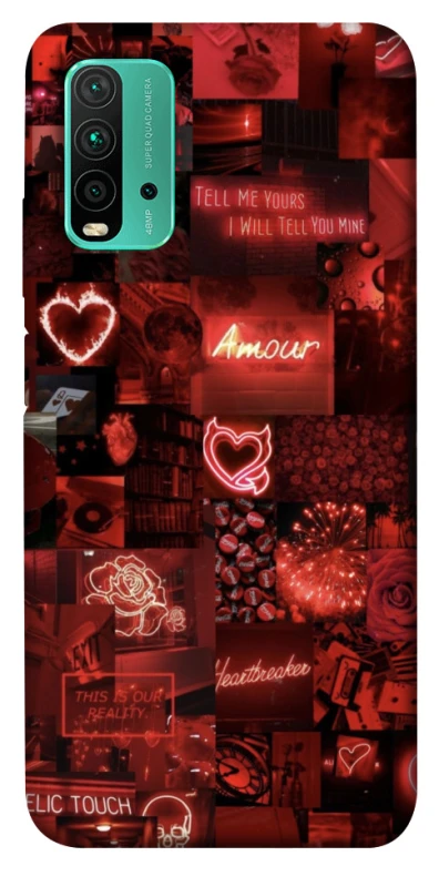 Чохол на Xiaomi Redmi Note 9 4G / Redmi 9 Power Love collage ver.6 фото 1 з 1