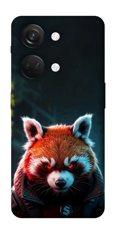 Чехол на OnePlus Nord 3 Cyber Red Panda фото 1 из 1