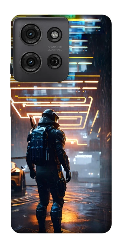 Чохол на Motorola Moto G75 Cyber character фото 1 з 1